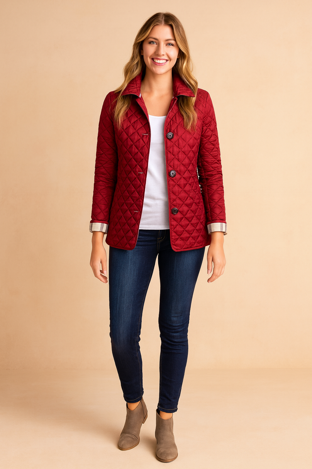 Women's Elegant Winter Jacket Stylish Warmth Chic Design 0