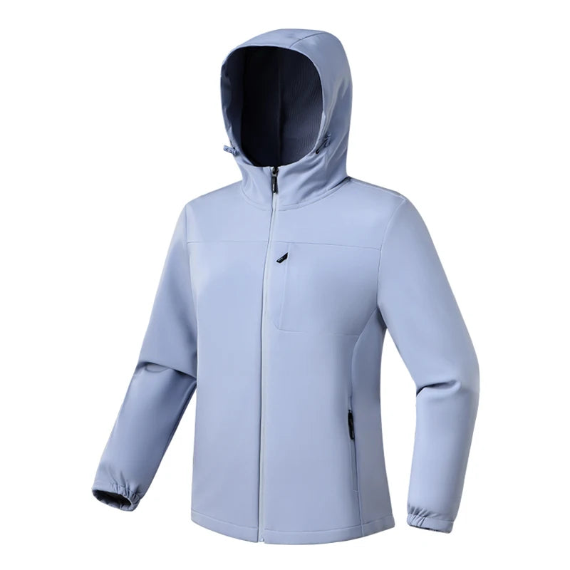 Women's Hooded Softshell Jacket Functional Outdoor Wear Softshell 5