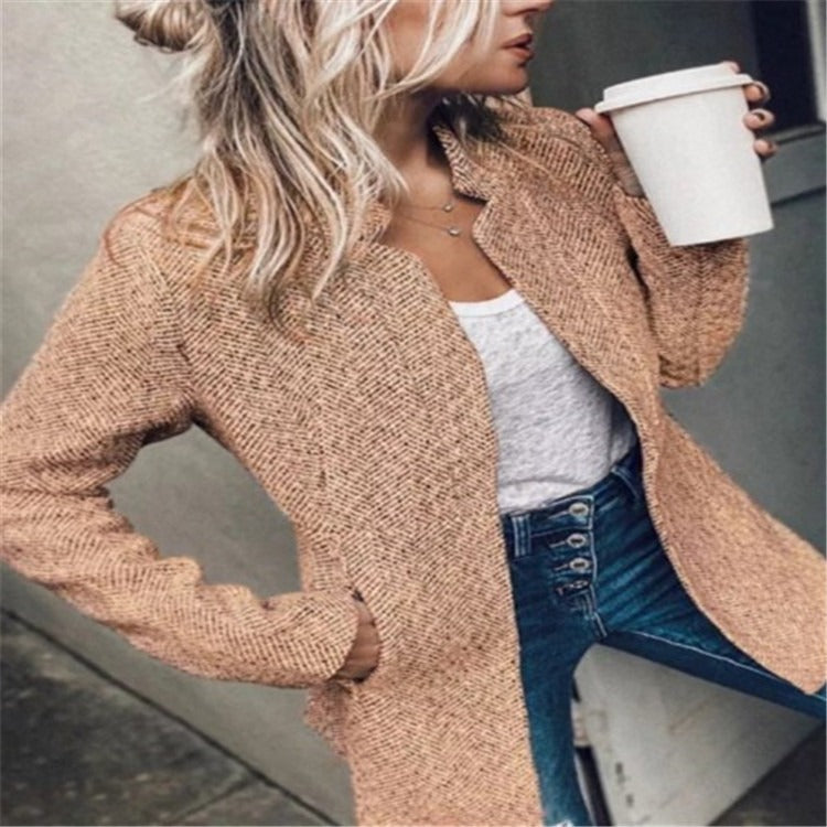 Women's Stylish Coat Elegant Design Comfortable Fabric 1