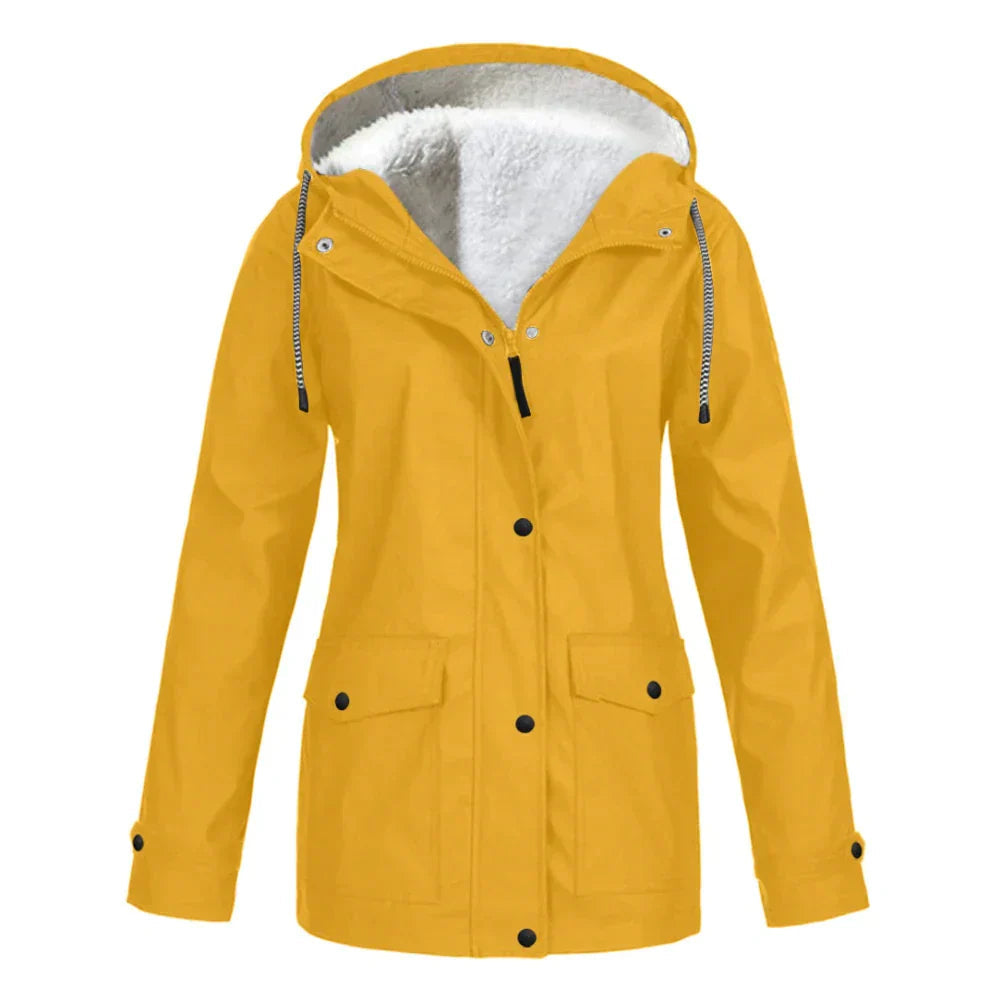 Women's Stylish Rain Jacket Functional Warmth 5