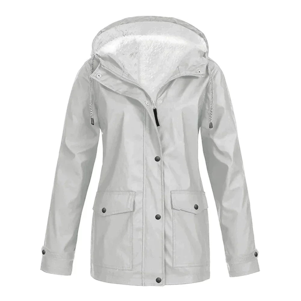 Women's Stylish Rain Jacket Functional Warmth 6
