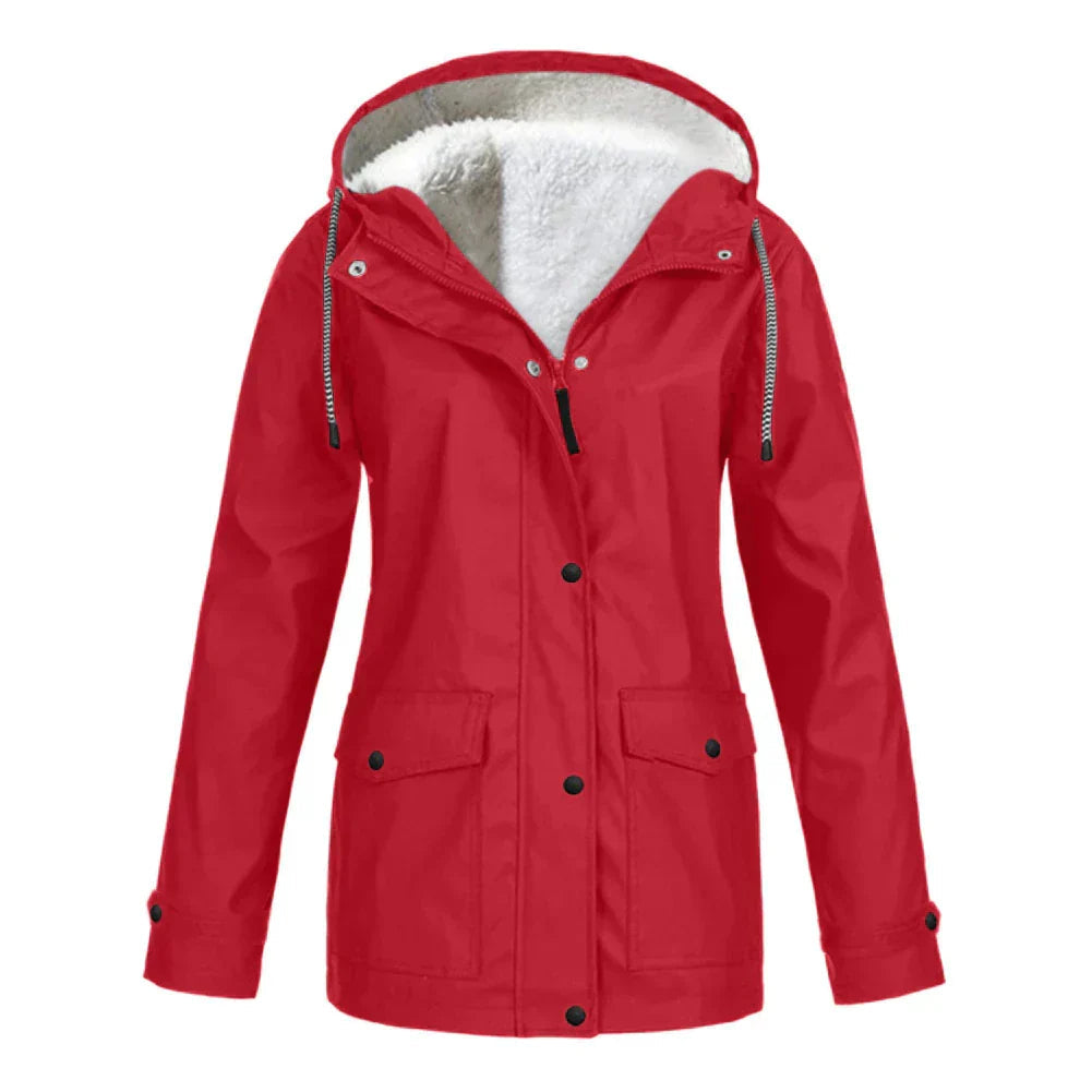 Women's Stylish Rain Jacket Functional Warmth 7