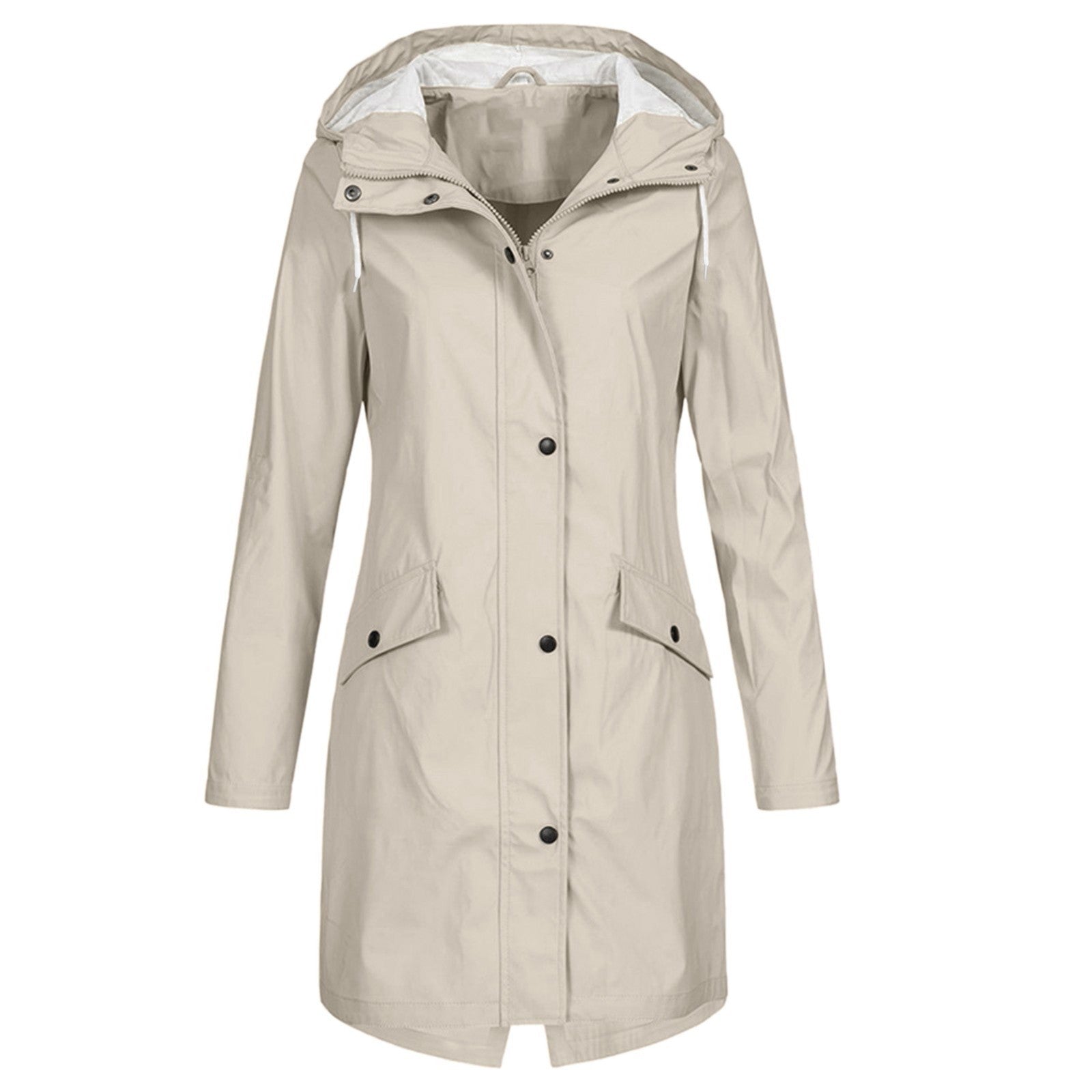 Women's Stylish Rain Jacket Windproof Waterproof 1
