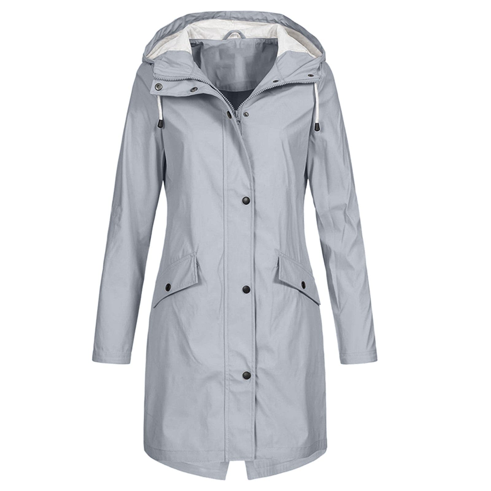 Women's Stylish Rain Jacket Windproof Waterproof 2