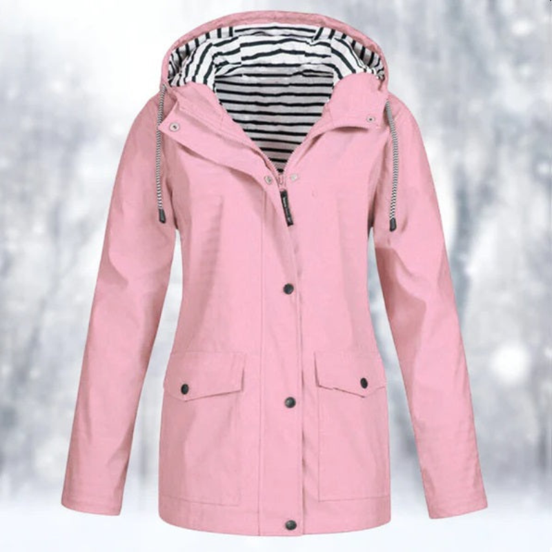 Women's Stylish Waterproof Hooded Jacket Winter Comfort 2