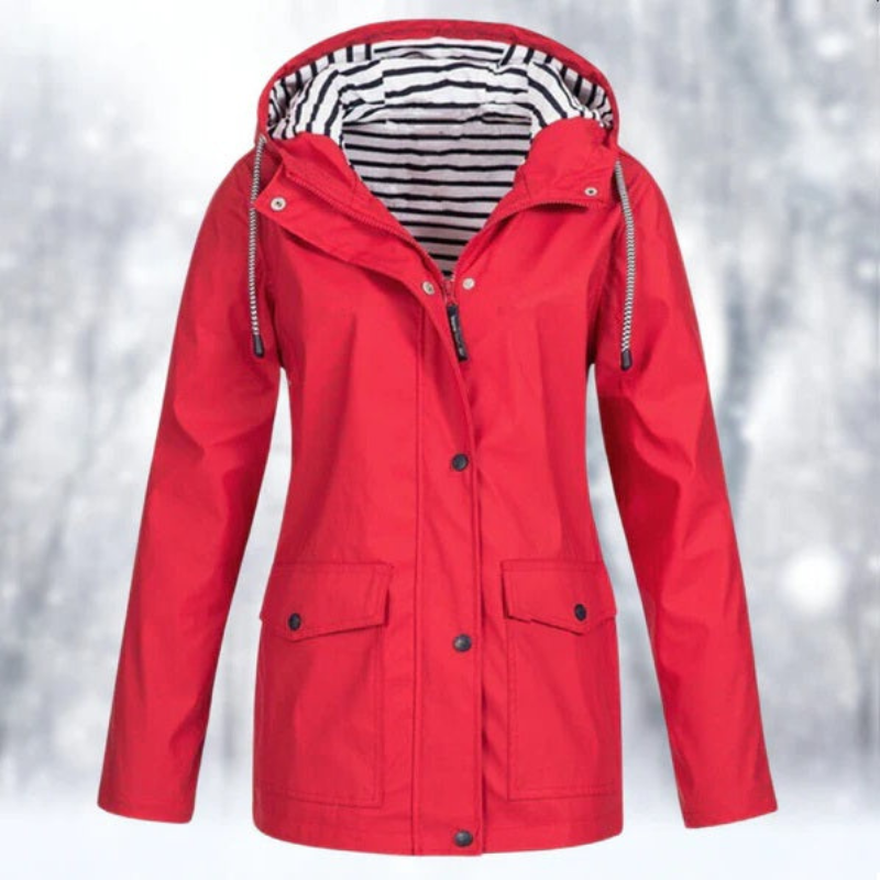 Women's Stylish Waterproof Hooded Jacket Winter Comfort 3