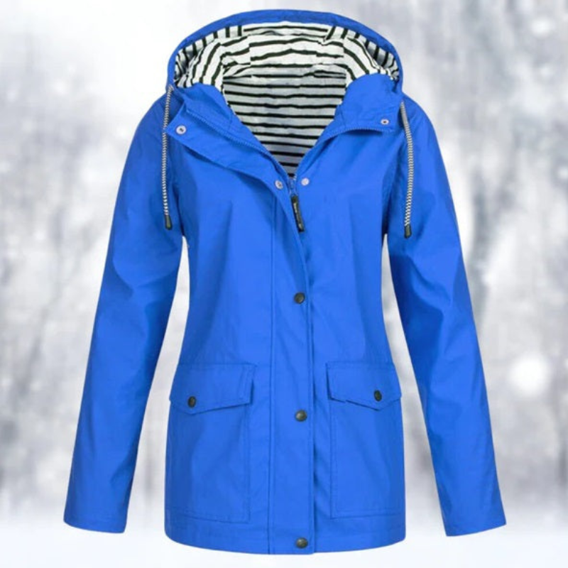 Women's Stylish Waterproof Hooded Jacket Winter Comfort 6