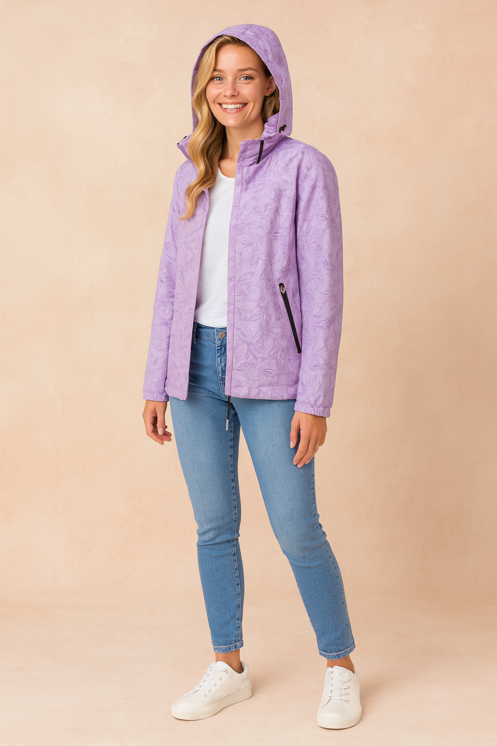 Women's Stylish Winter Jacket with Hood Functional Design 2