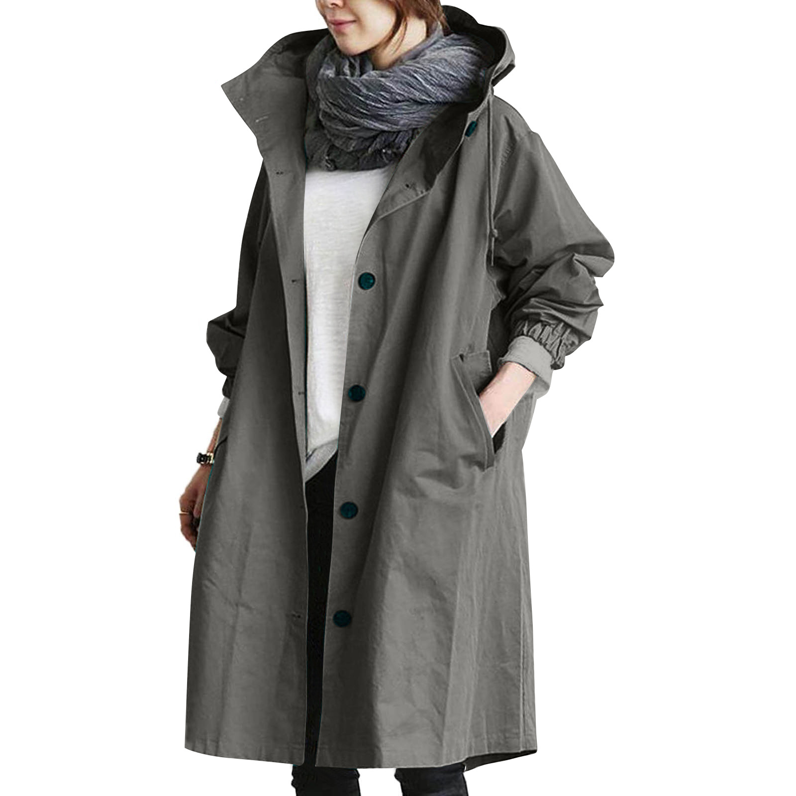 Women's Waterproof Rain Jacket Stylish Lightweight Functional Design 3